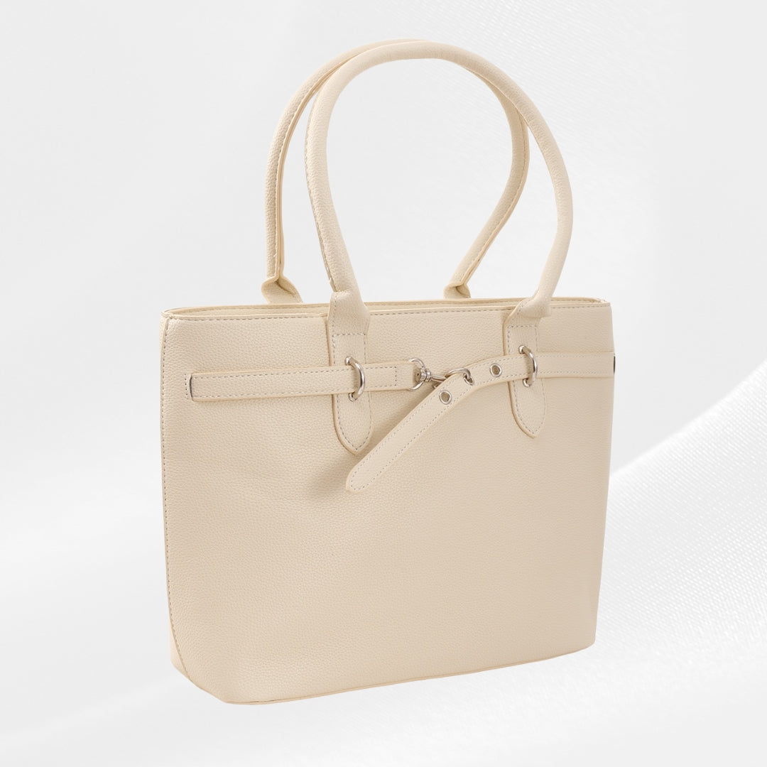 Beige tas