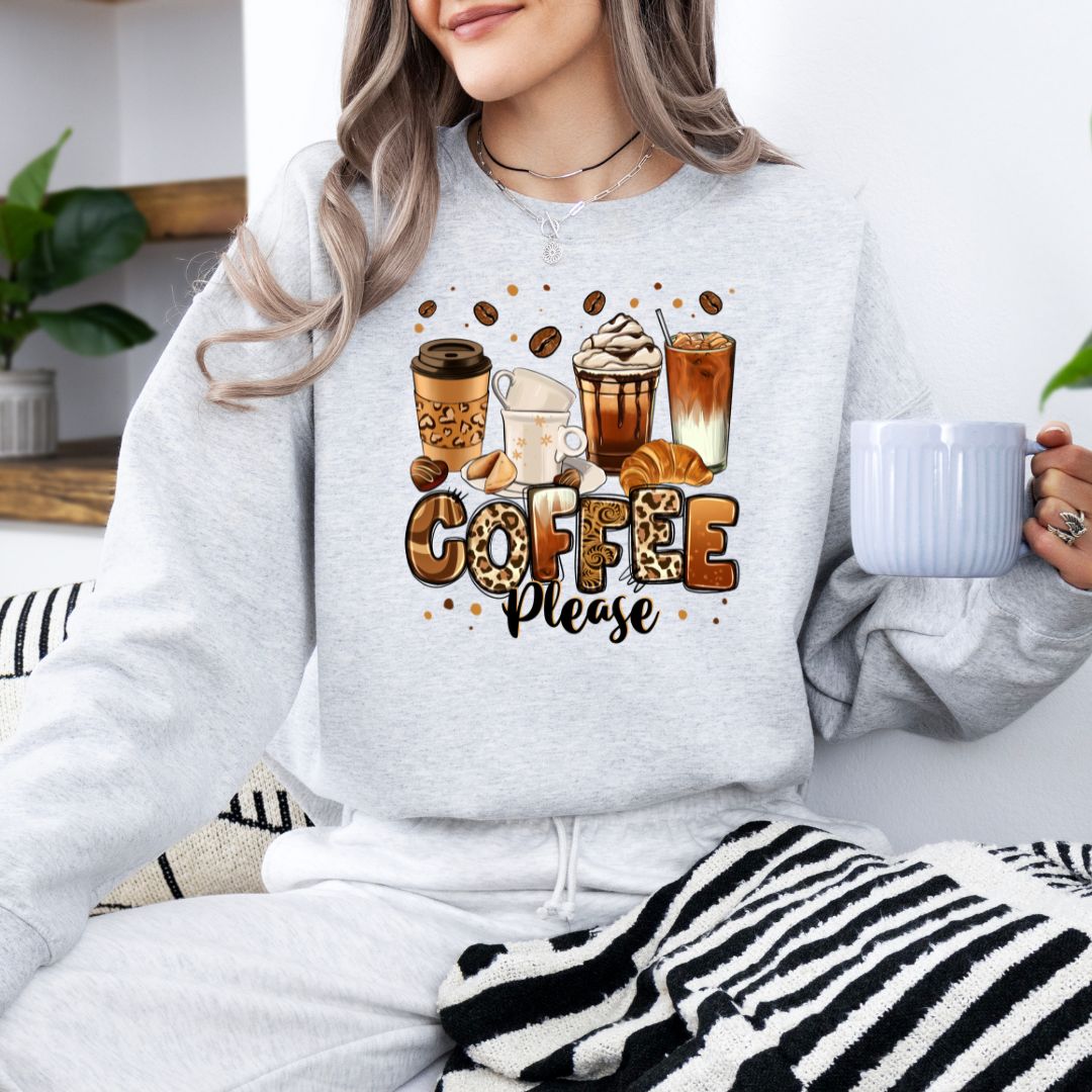 Coffee Please Sweatshirt