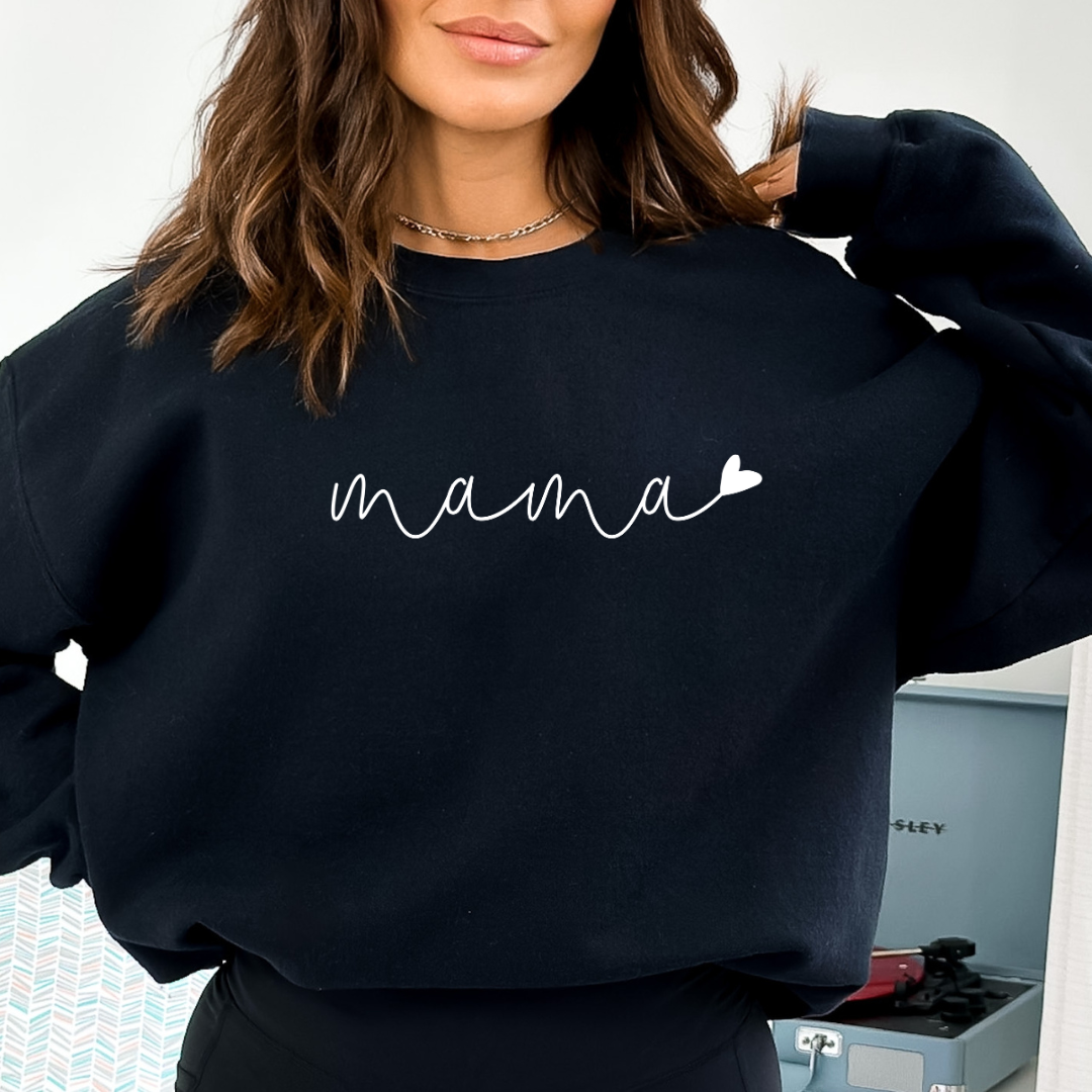 Mama Sweatshirt met witte tekst