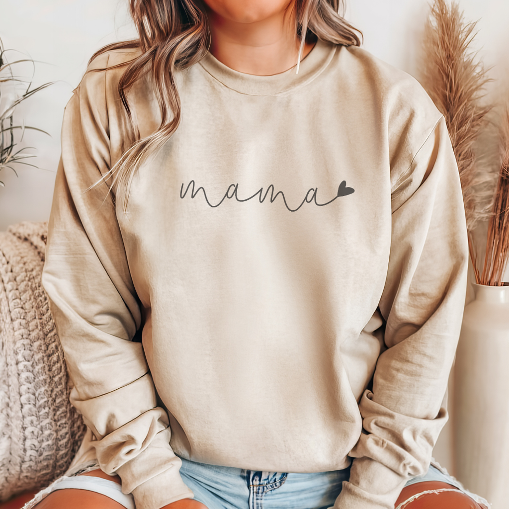 Mama Sweatshirt met zwarte tekst