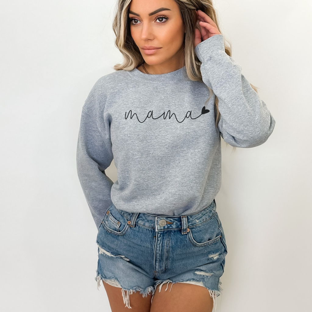 Mama Sweatshirt met zwarte tekst