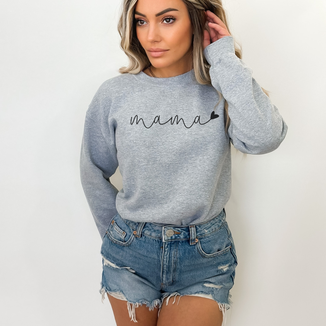 Mama Sweatshirt met zwarte tekst