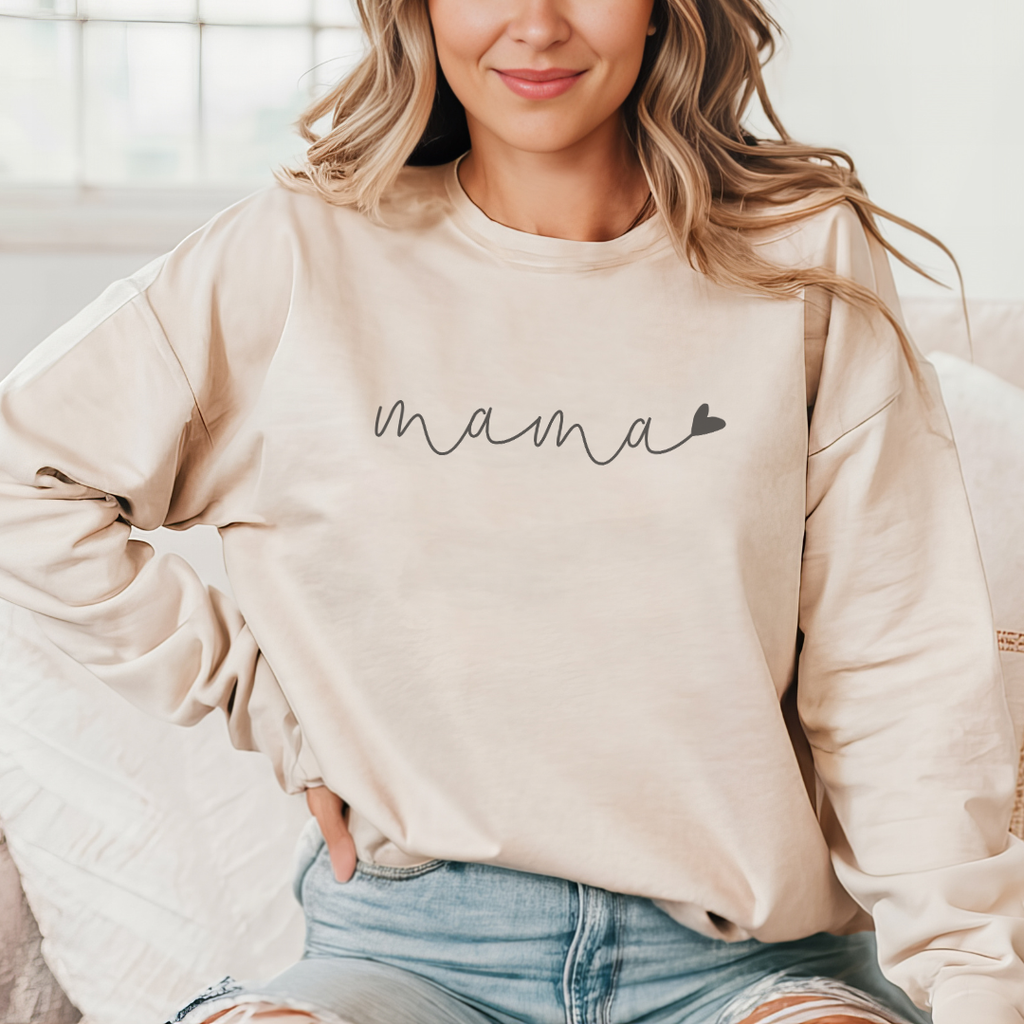 Mama Sweatshirt met zwarte tekst