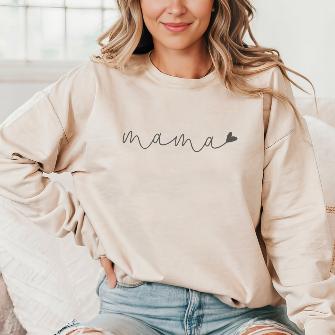 Mama Sweatshirt met zwarte tekst