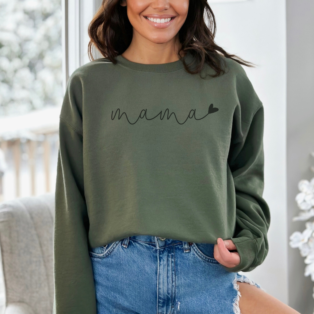 Mama Sweatshirt met zwarte tekst